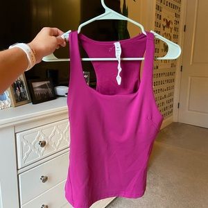 Lululemon hot pink tank top